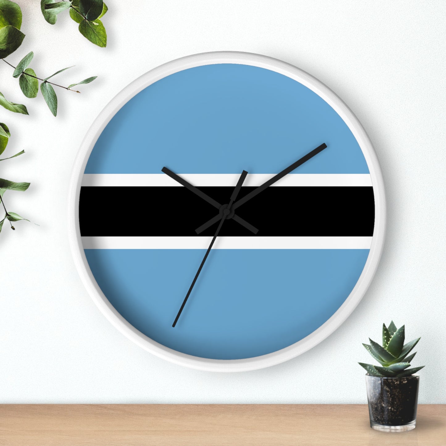 Botswana-Inspired Wall Clock - Modern Home Decor