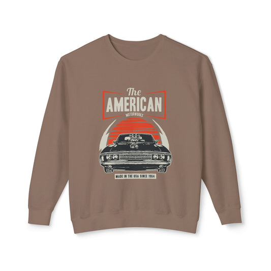 Men's Sweatshirt  "The American Vintage Crewneck" Classic Car Fans