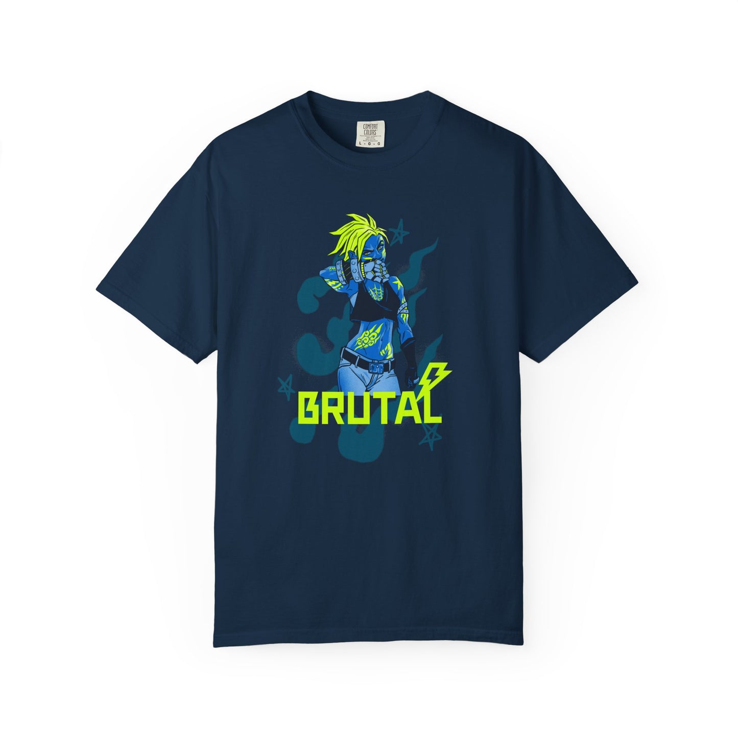 Brutal Graphic Unisex T-Shirt - Bold, Vibrant Design for Music Lovers & Gamers
