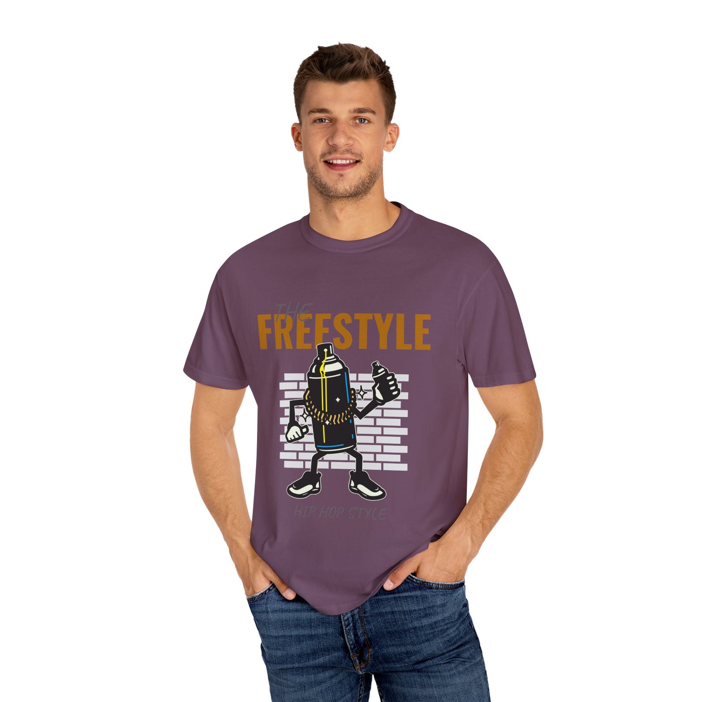 Men's Hip Hop Freestyle Graphic T-Shirt Urban Style