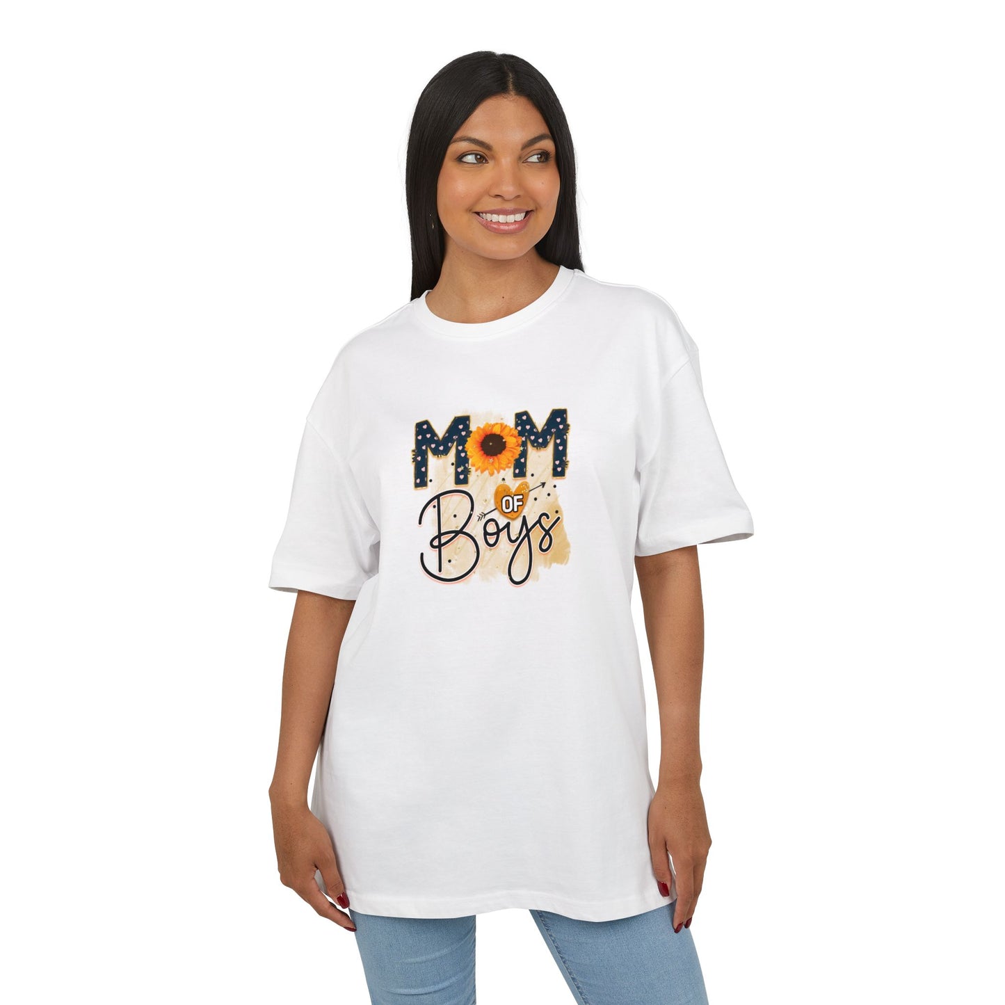 Oversized T-Shirt for Proud Moms - Mom of Boys