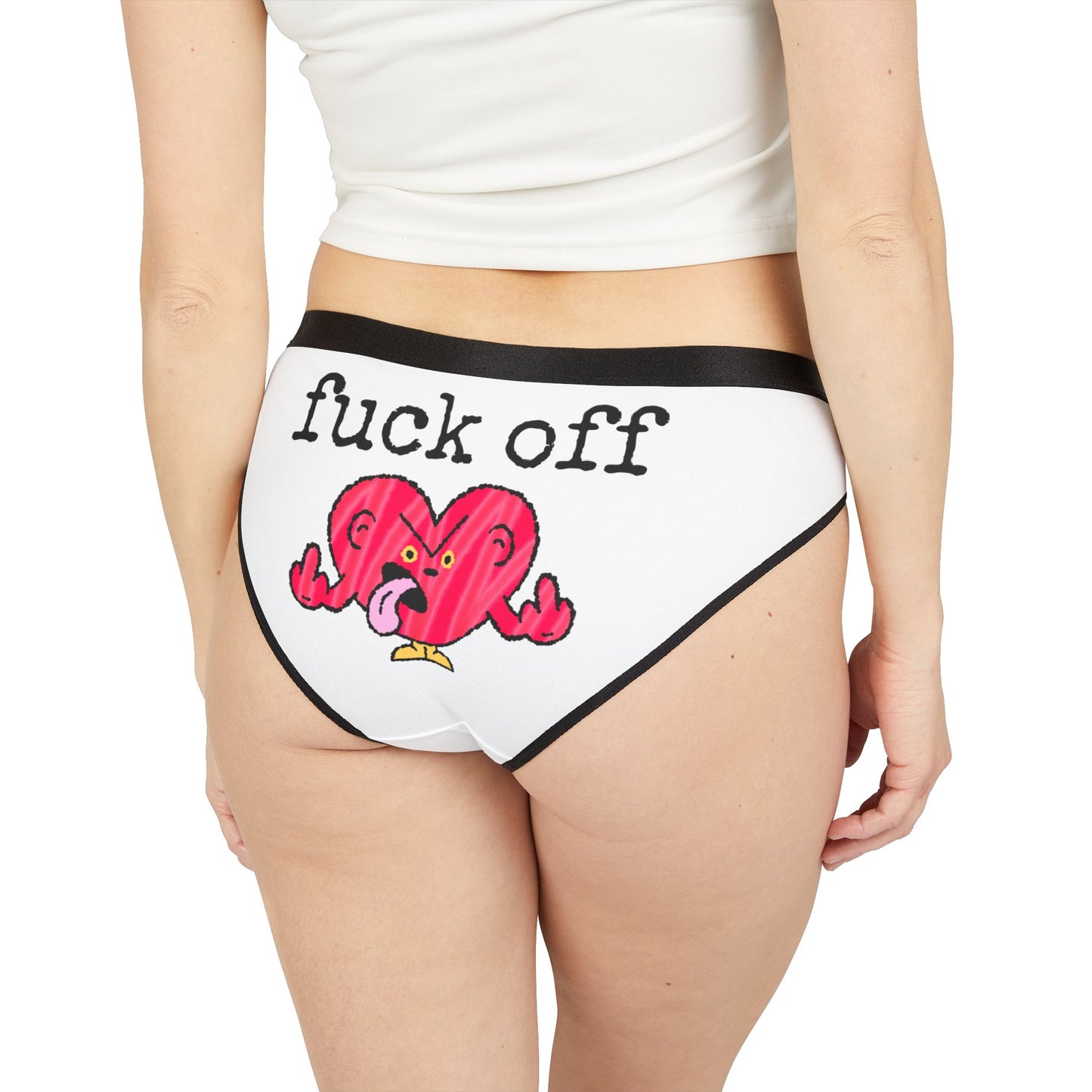 Funny Women's Underwear - 'My Love Language Is' Design