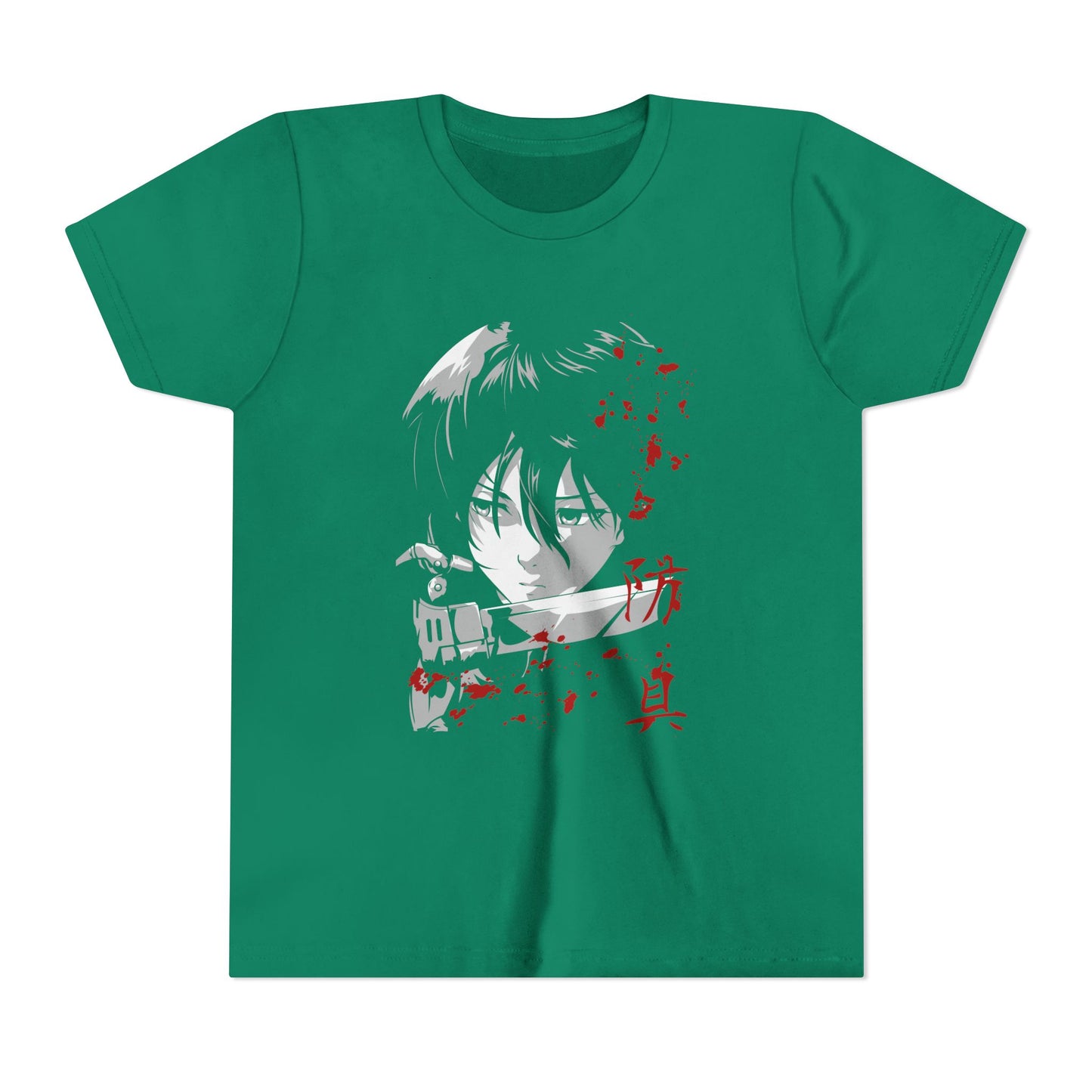 Anime Youth Short Sleeve Tee for Kids – Cool & Edgy Anime T-Shirt