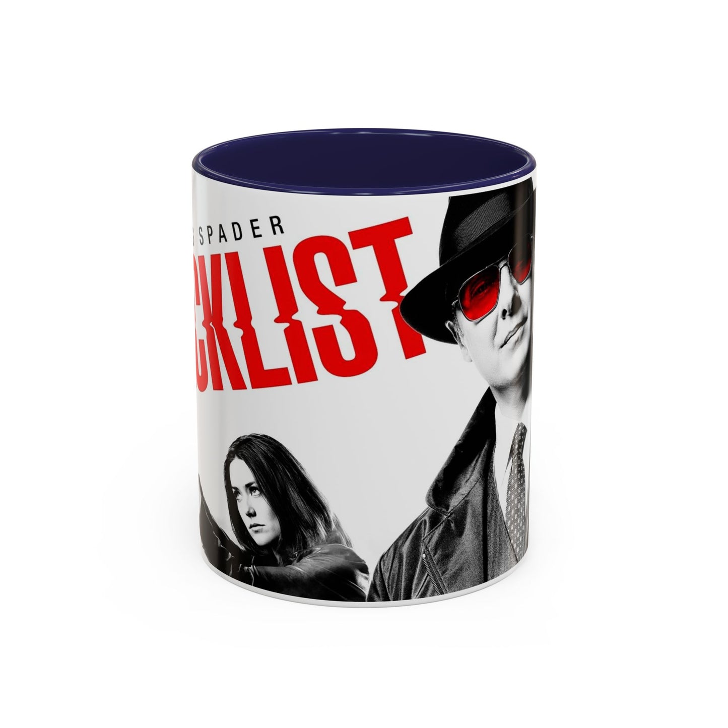 Blacklist-Inspired Accent Coffee Mug - 11oz & 15oz - Perfect Gift for Fans