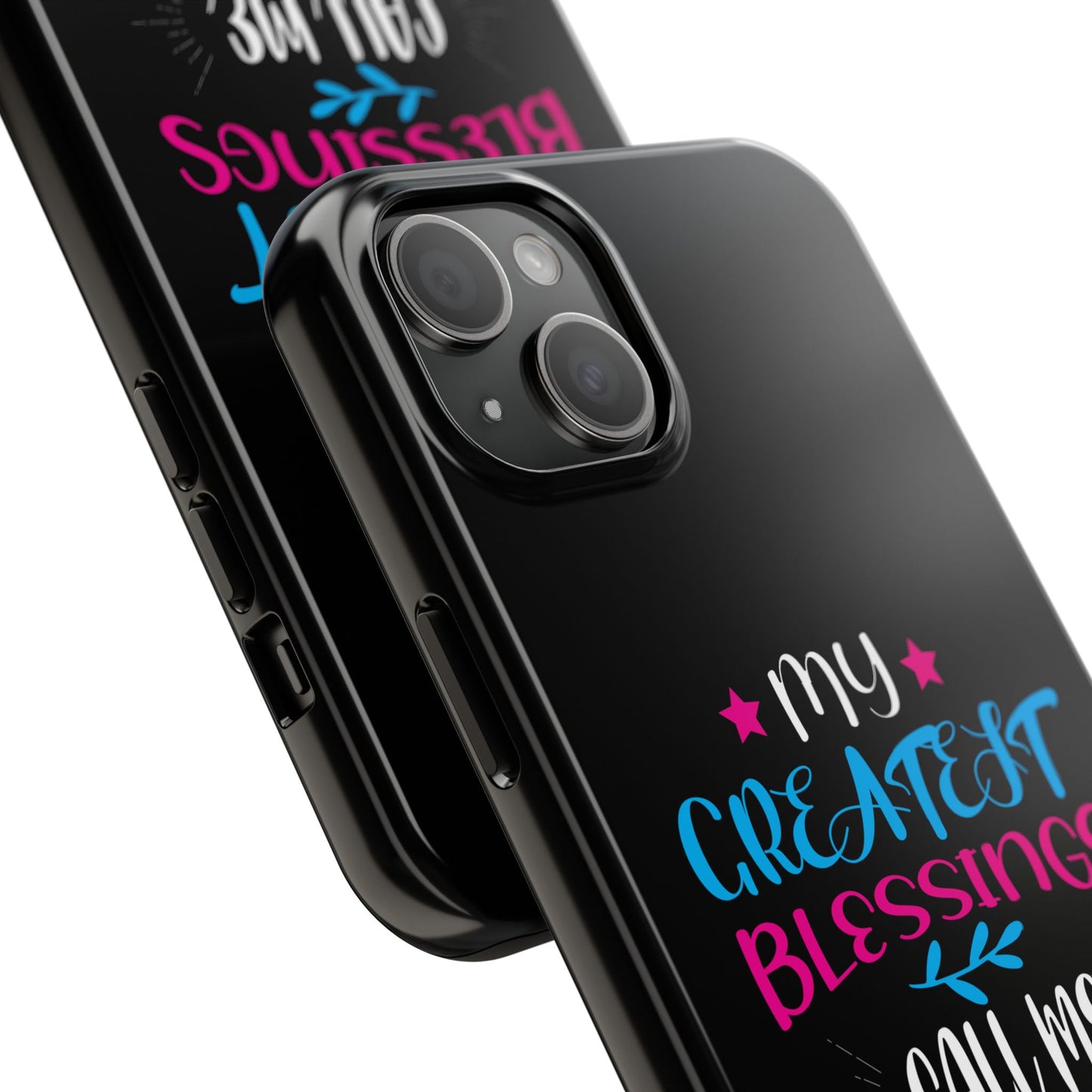 Personalized Phone Case - Fatherhood Dad My Greatest Blessings