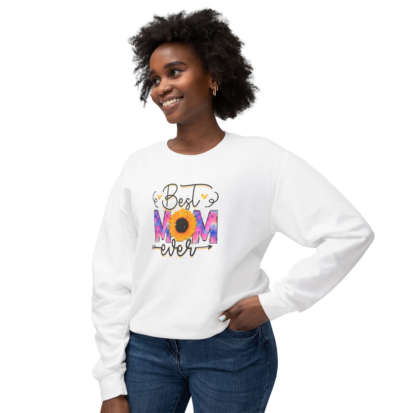 Best Mom Ever Women's Crewneck Sweatshirt - Gift for Mom
