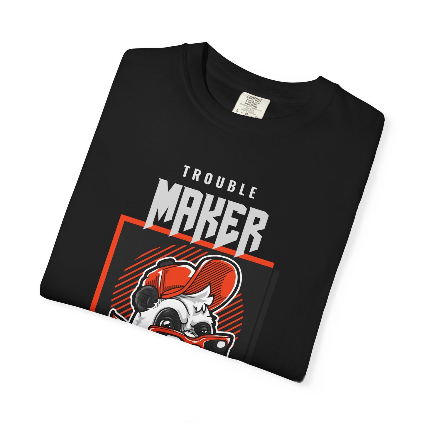 Men's Graphic T-Shirt Trouble Maker Playful & Bold