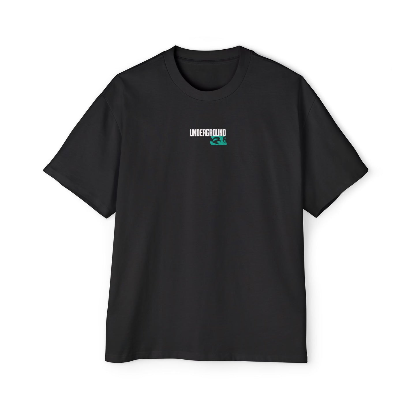 Men's Heavy Oversized Tee - Underground Graphic Tee for Streetwear Lovers
