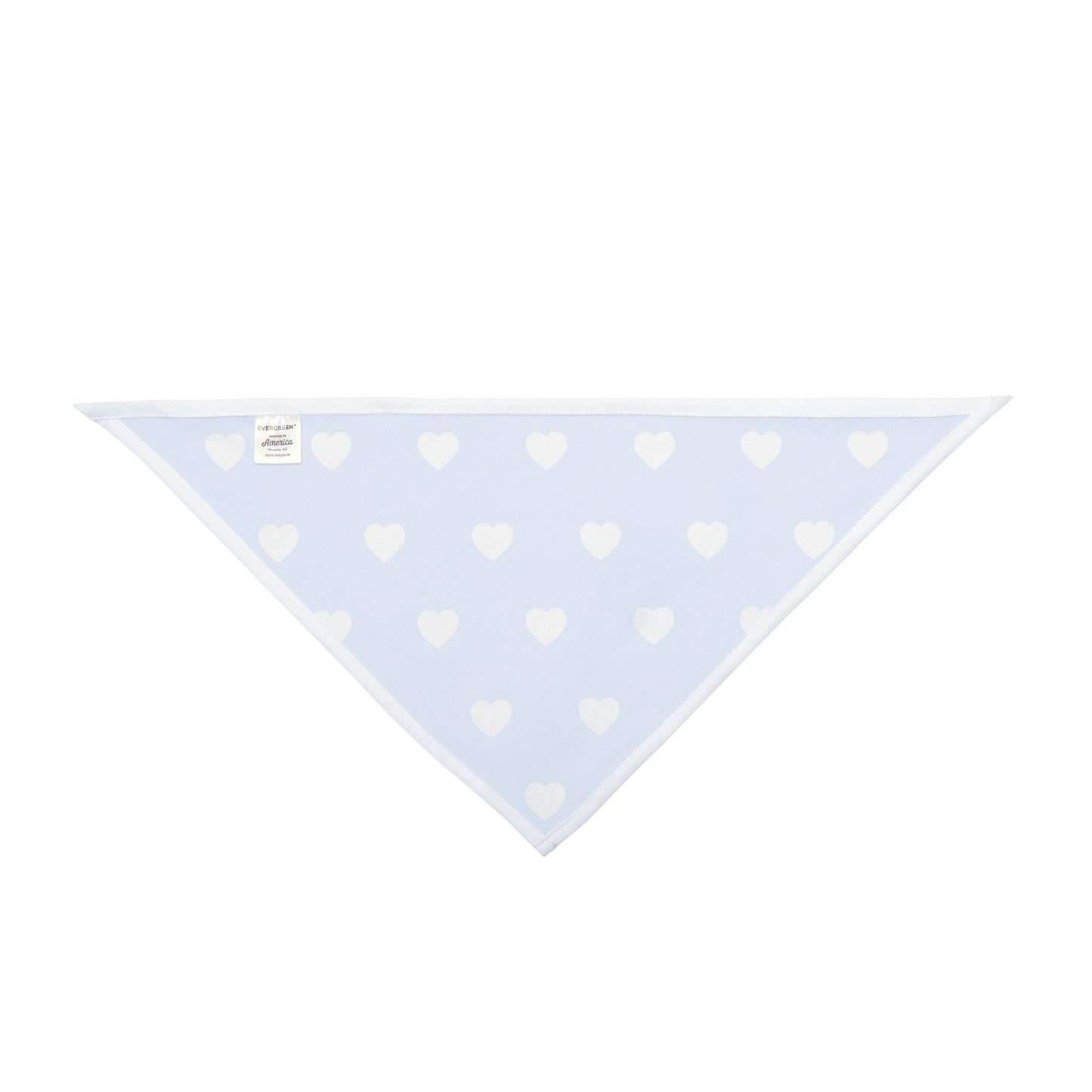 Love Heart Pattern Pet Bandana - Cute Puppy Accessory