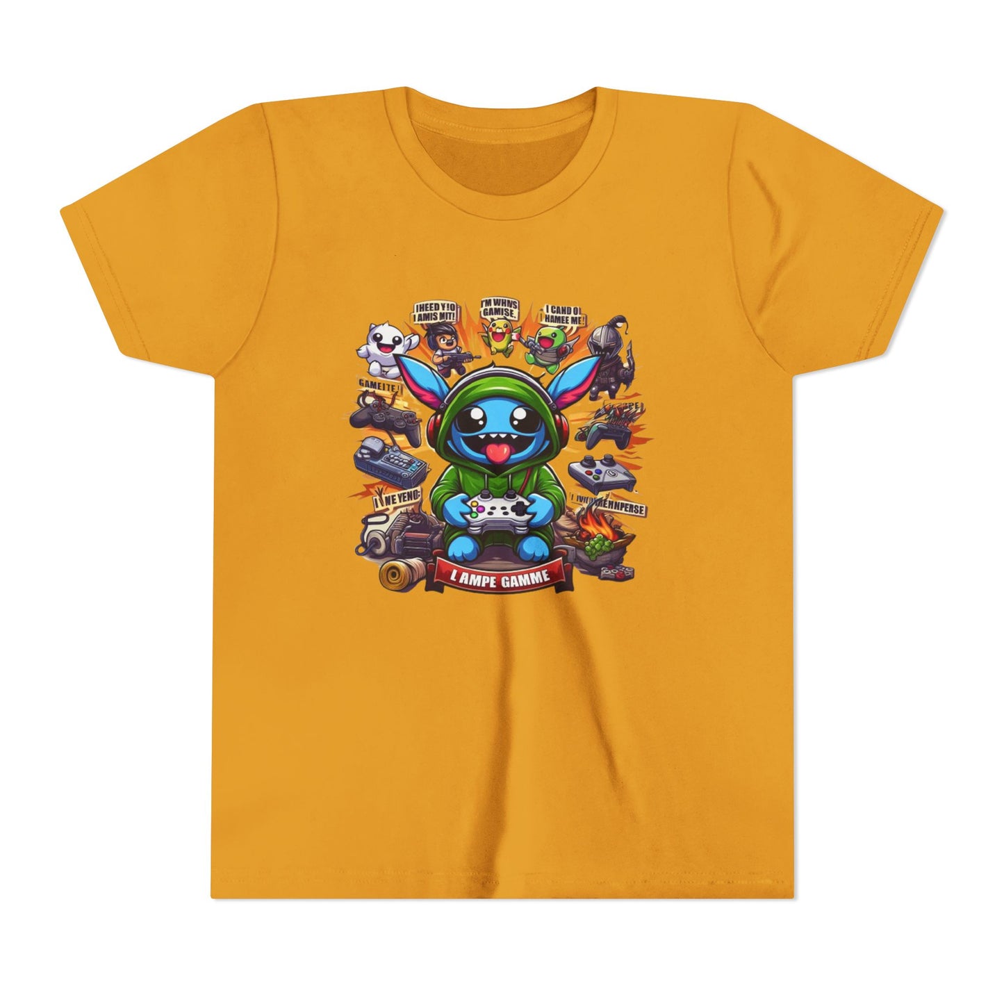 Youth T-Shirt for Gamers – 'I Am Game' Graphic Tee for Kids