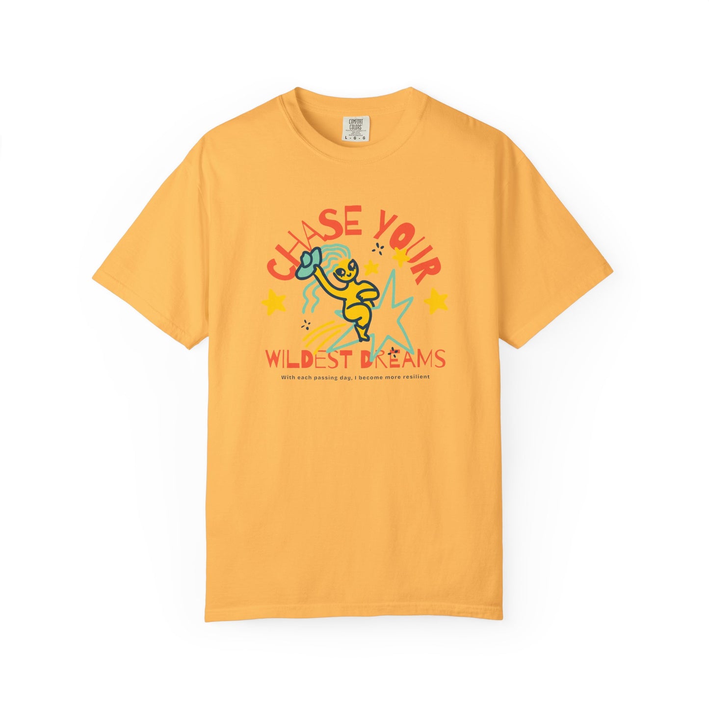 Women T-Shirt 'CHASE YOUR WILDEST DREAMS'