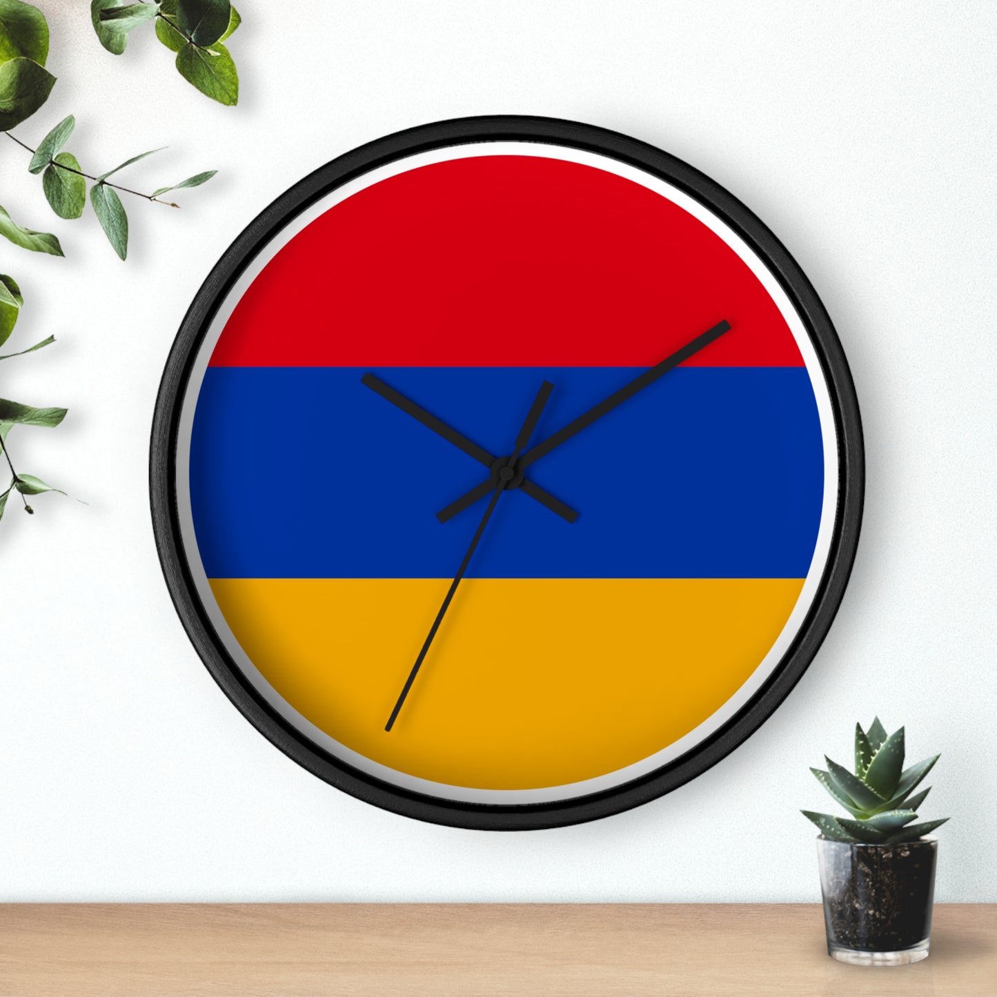 Armenian Flag Wall Clock - Vibrant Home Décor for National Pride