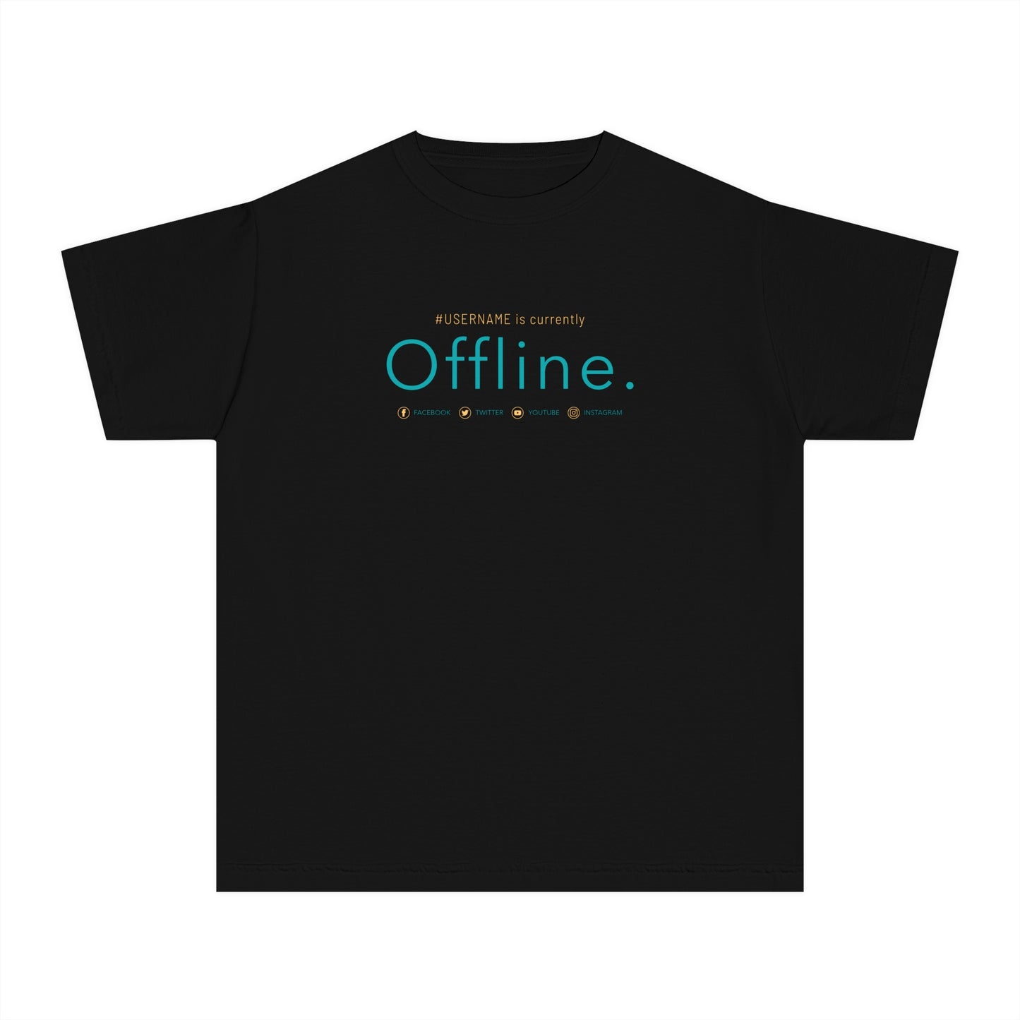 Social Media Statement Youth T-shirt