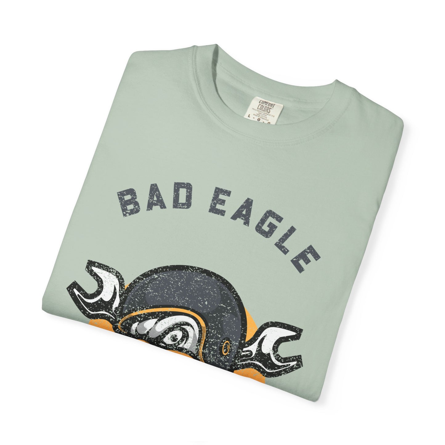 Men T-Shirt Vintage Bad Eagle Design