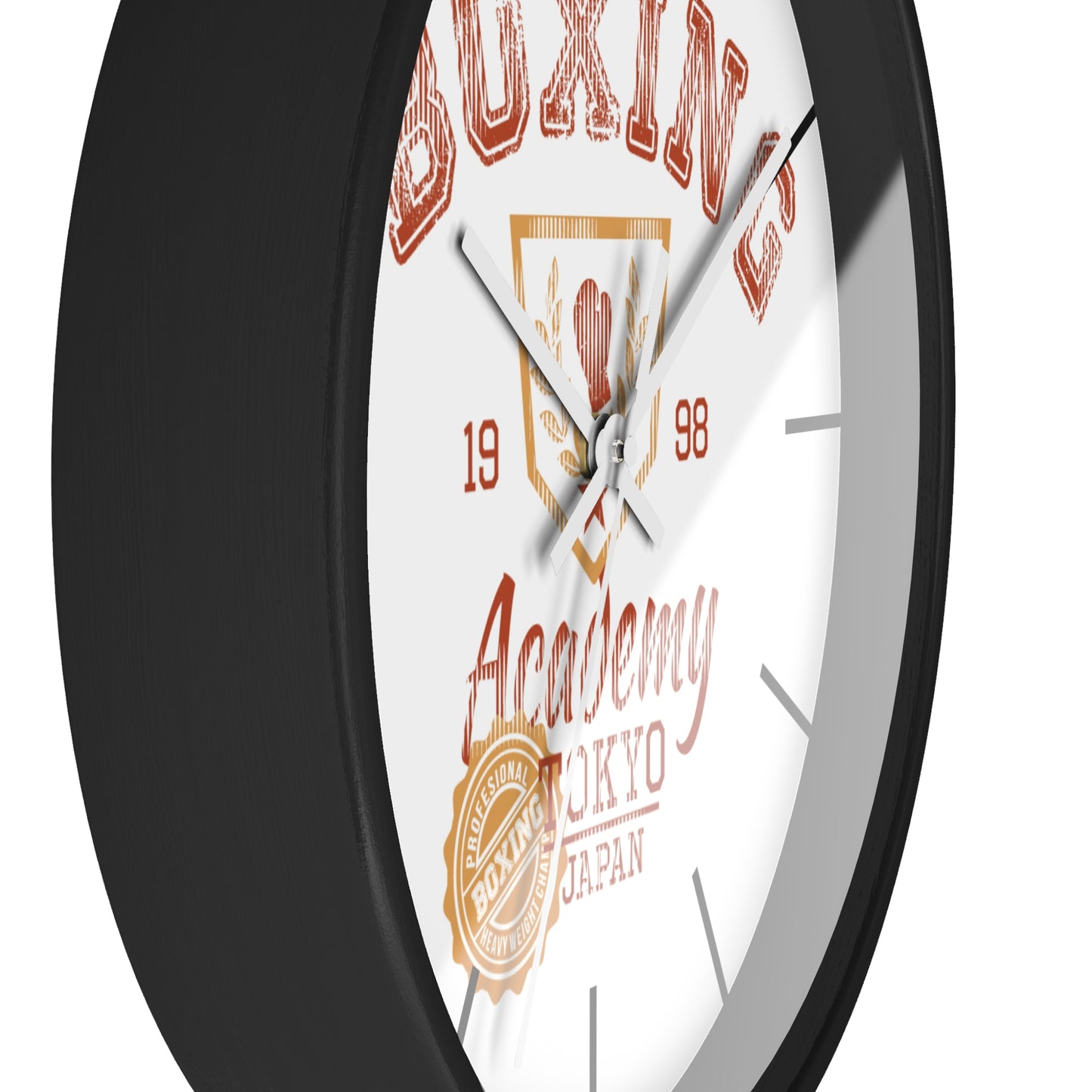 Boxing Academy Wall Clock - Vintage Style