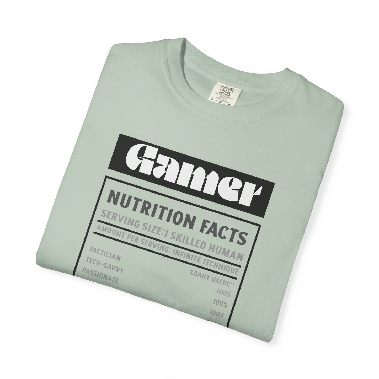 Gamer Nutrition Facts T-Shirt