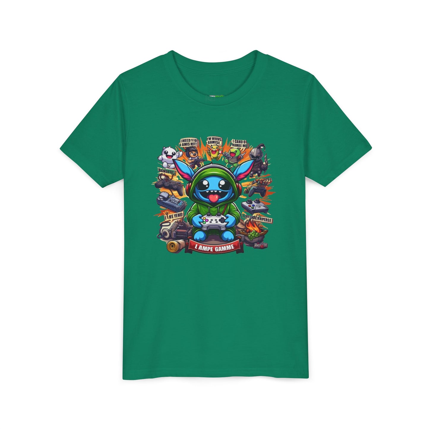 Youth T-Shirt for Gamers – 'I Am Game' Graphic Tee for Kids