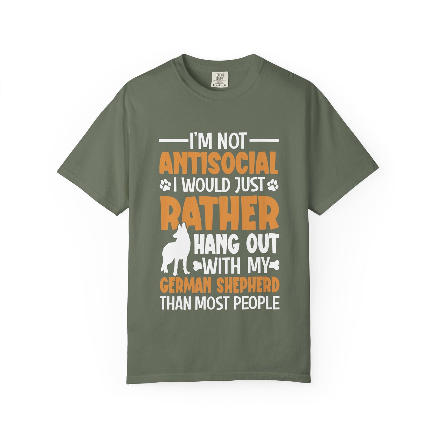 Unisex T-Shirt Design German Shepherd Lover Perfect for Dog Owners