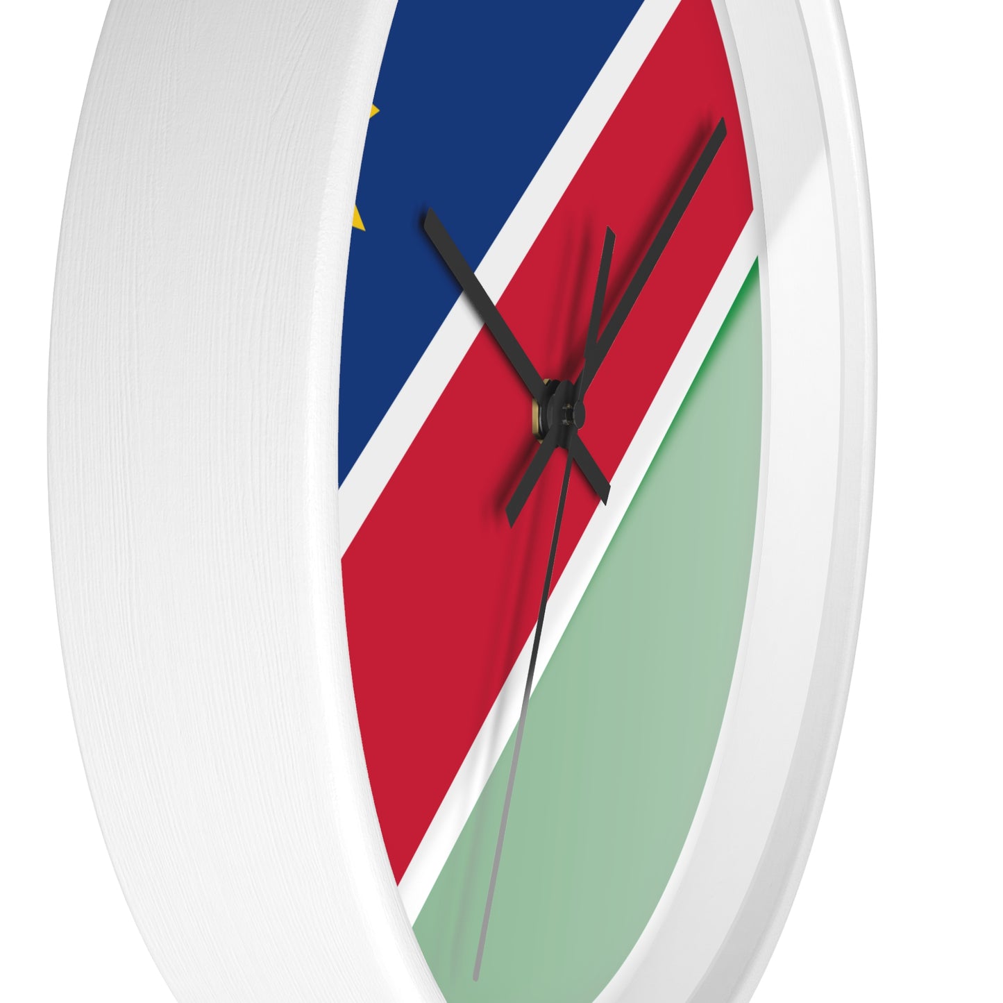 Namibia Flag Wall Clock - Vibrant Timepiece for Home Decor and Gifts