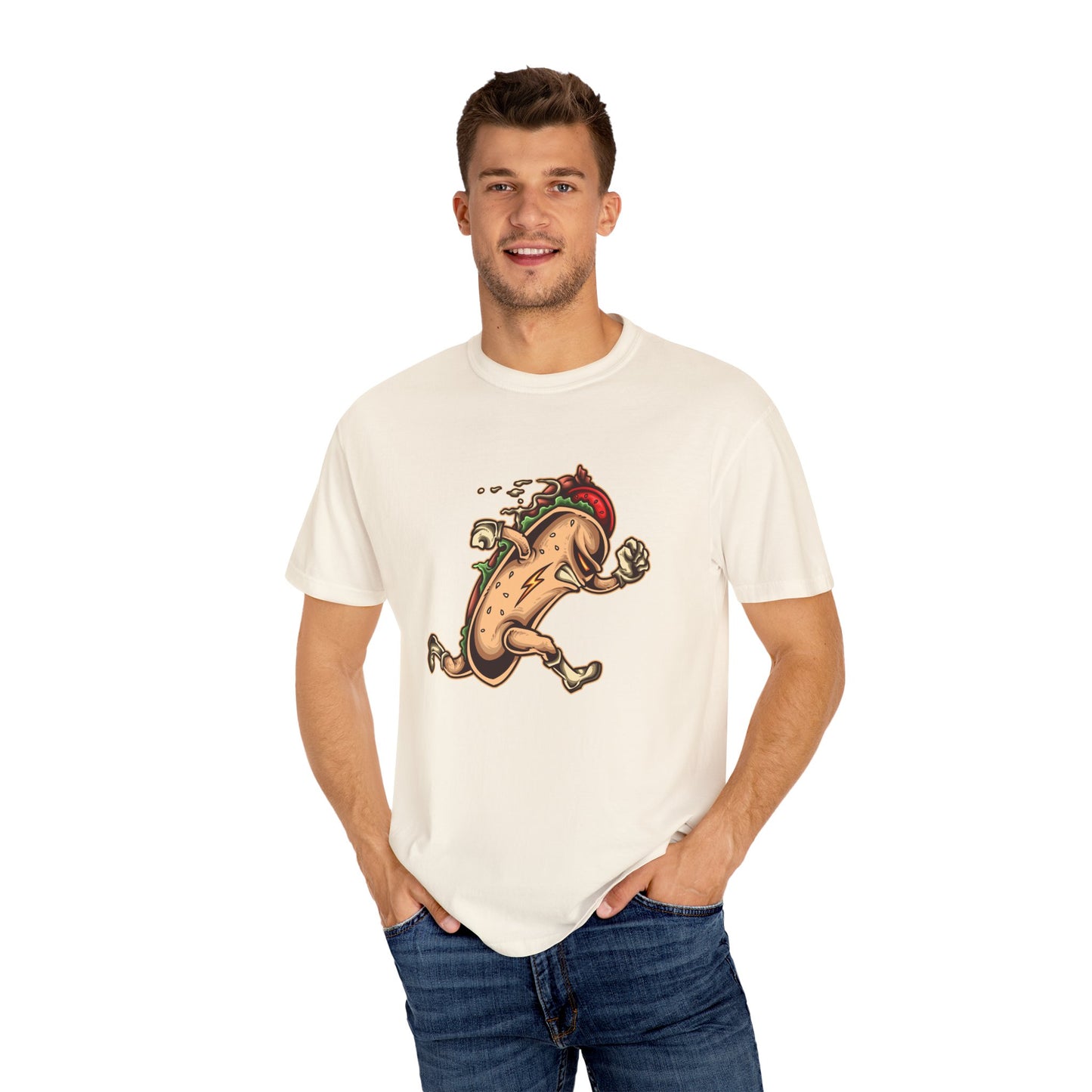 Unisex Funny Taco Running T-Shirt