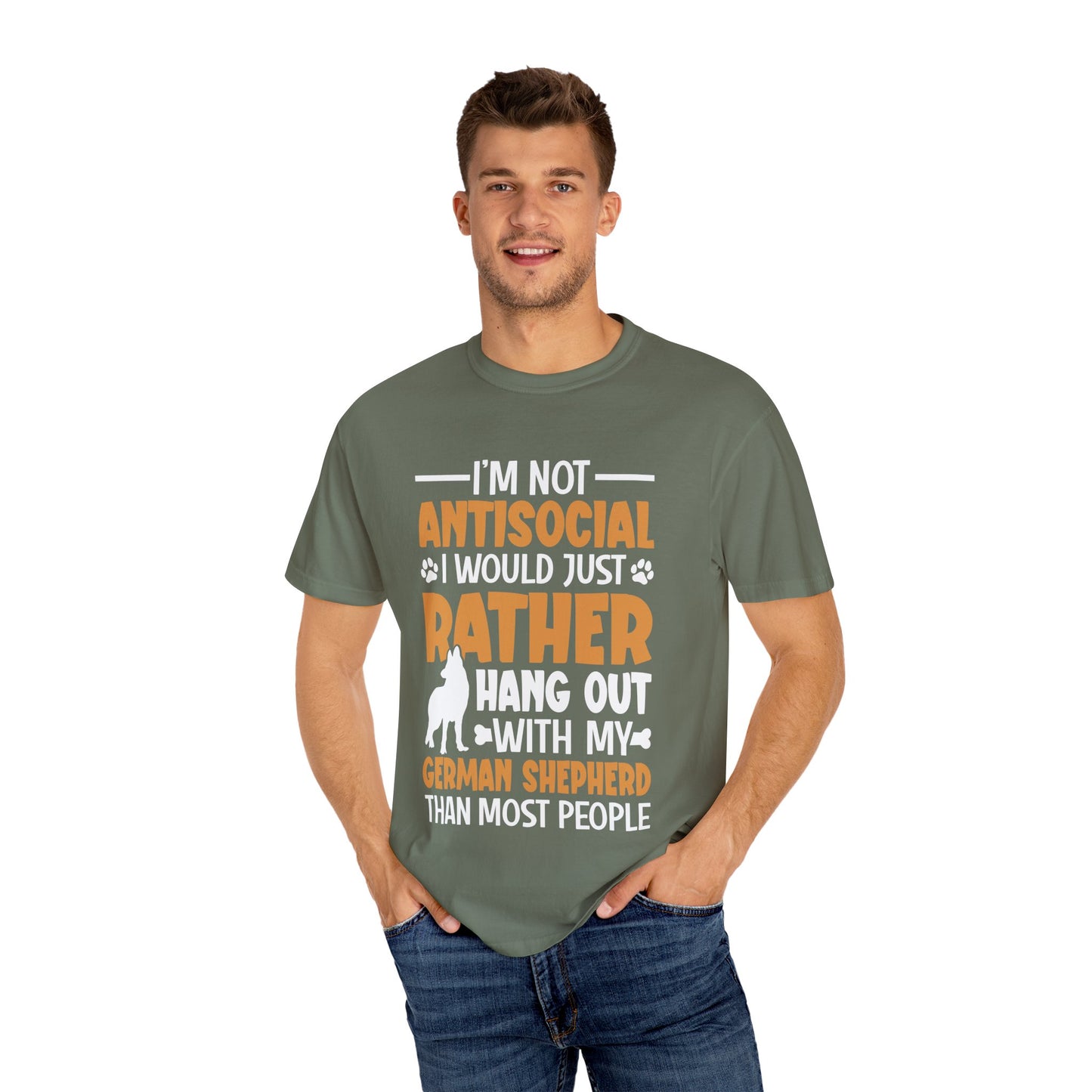 Unisex T-Shirt Design German Shepherd Lover Perfect for Dog Owners