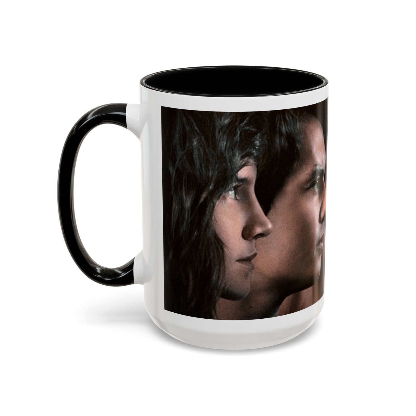Dramatic Accent Coffee Mug - 11oz & 15oz - Design for Coffee Lovers