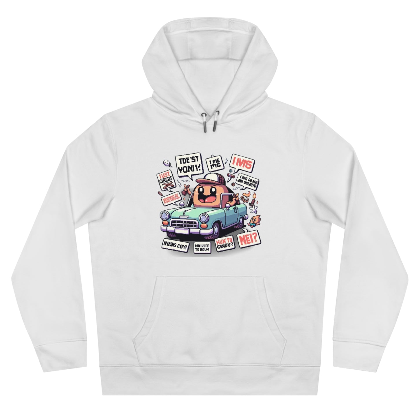 Fun Cartoon Retro King Hoodie – Stylish & Comfortable for All Ages