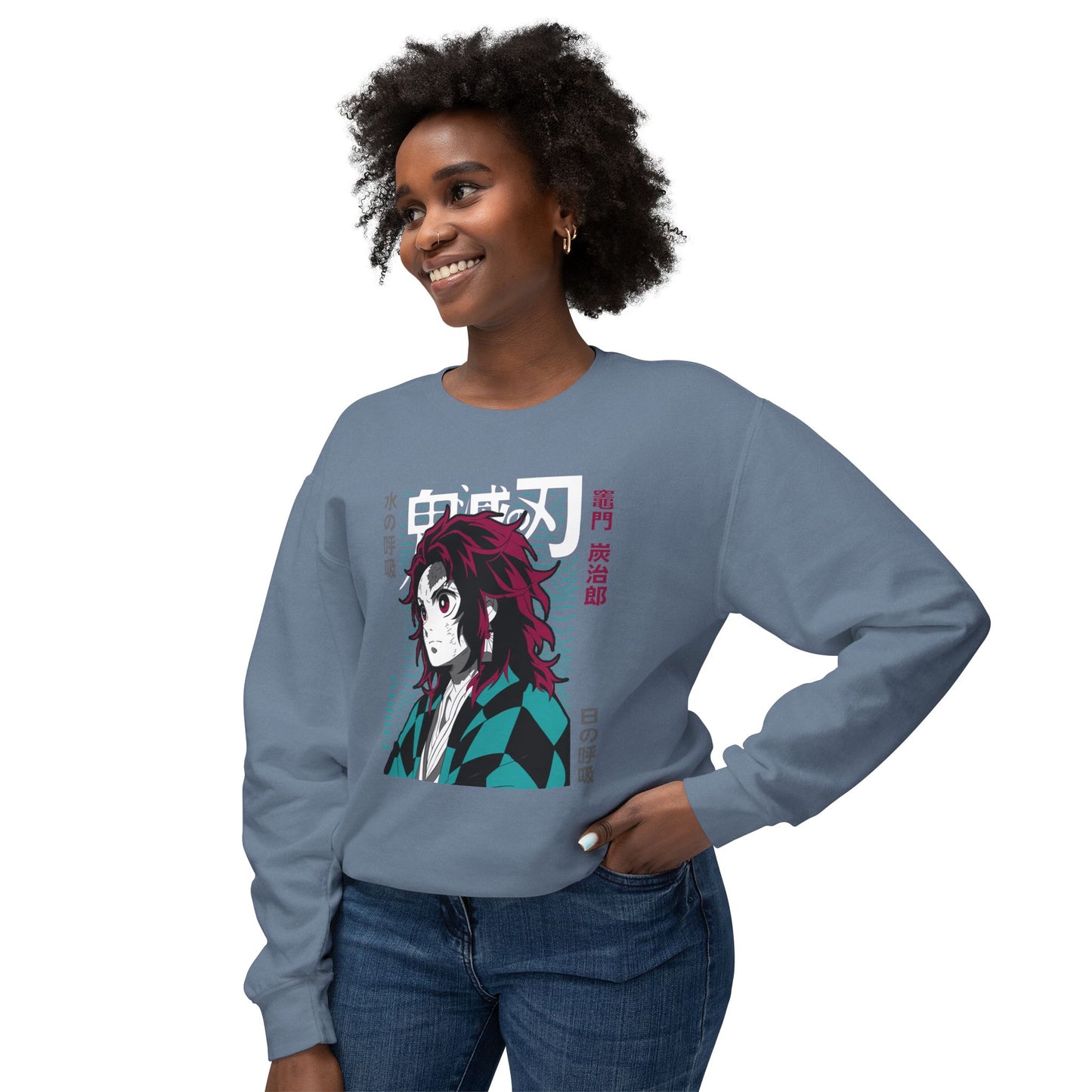 Unisex Anime-Inspired Crewneck Sweatshirt