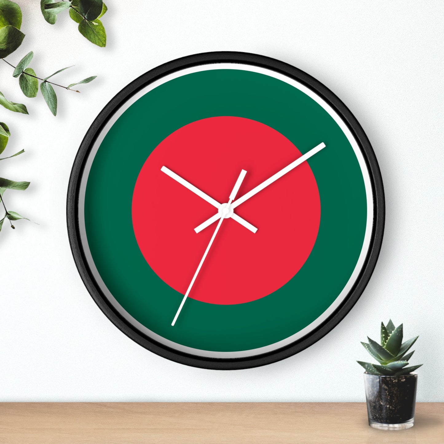 Bangladesh Flag Wall Clock - Perfect for Home Decor and Gifts