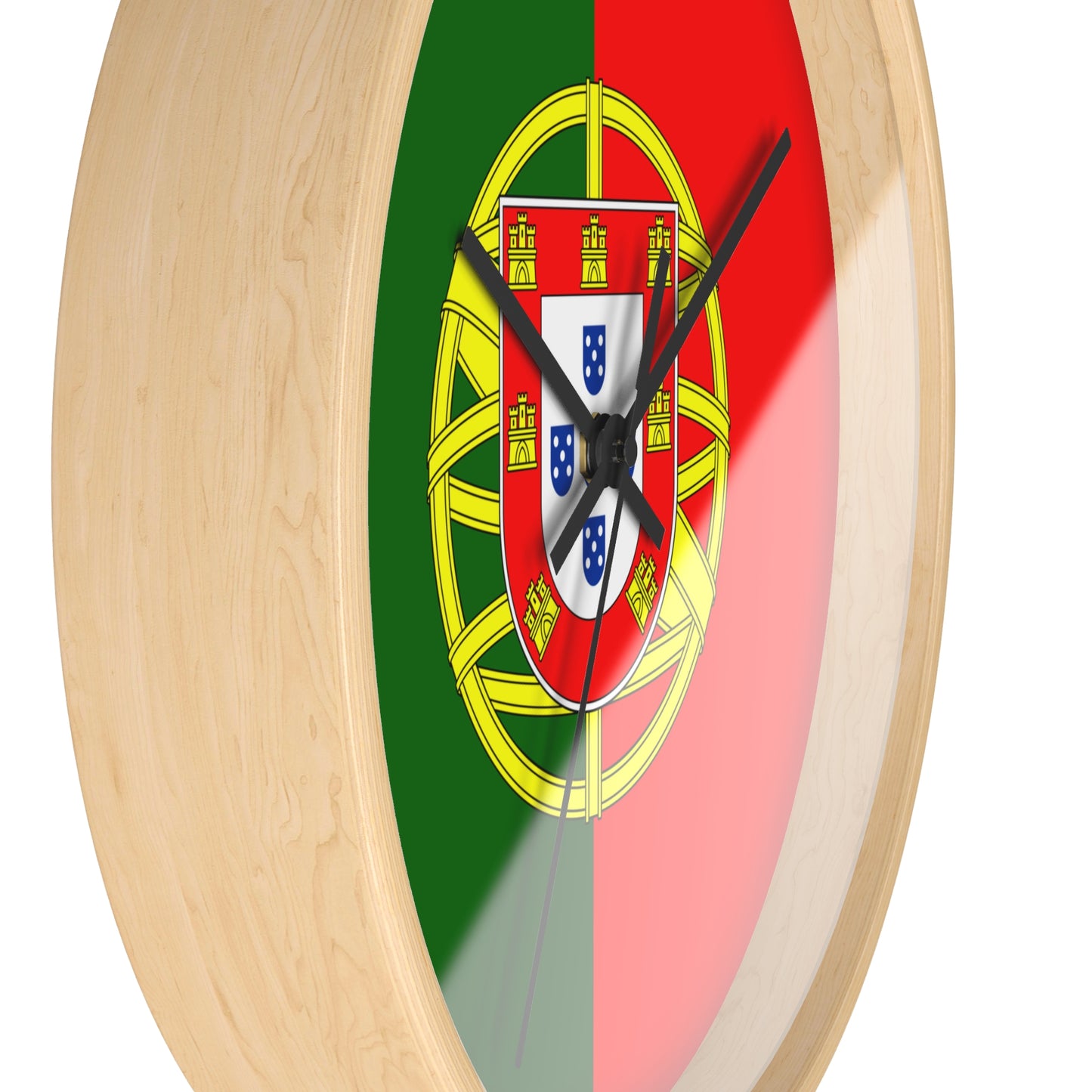 Portuguese Flag Wall Clock - Celebrate Your Heritage at Home