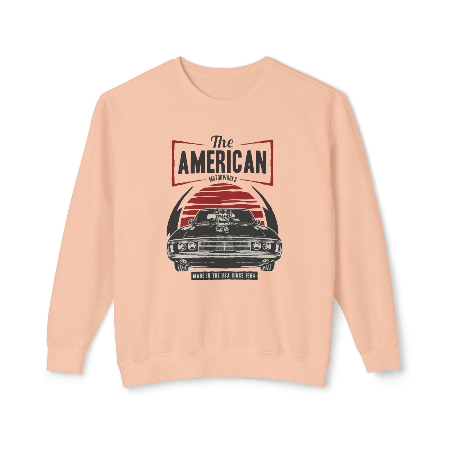 Men's Sweatshirt "The American Muscle Car"