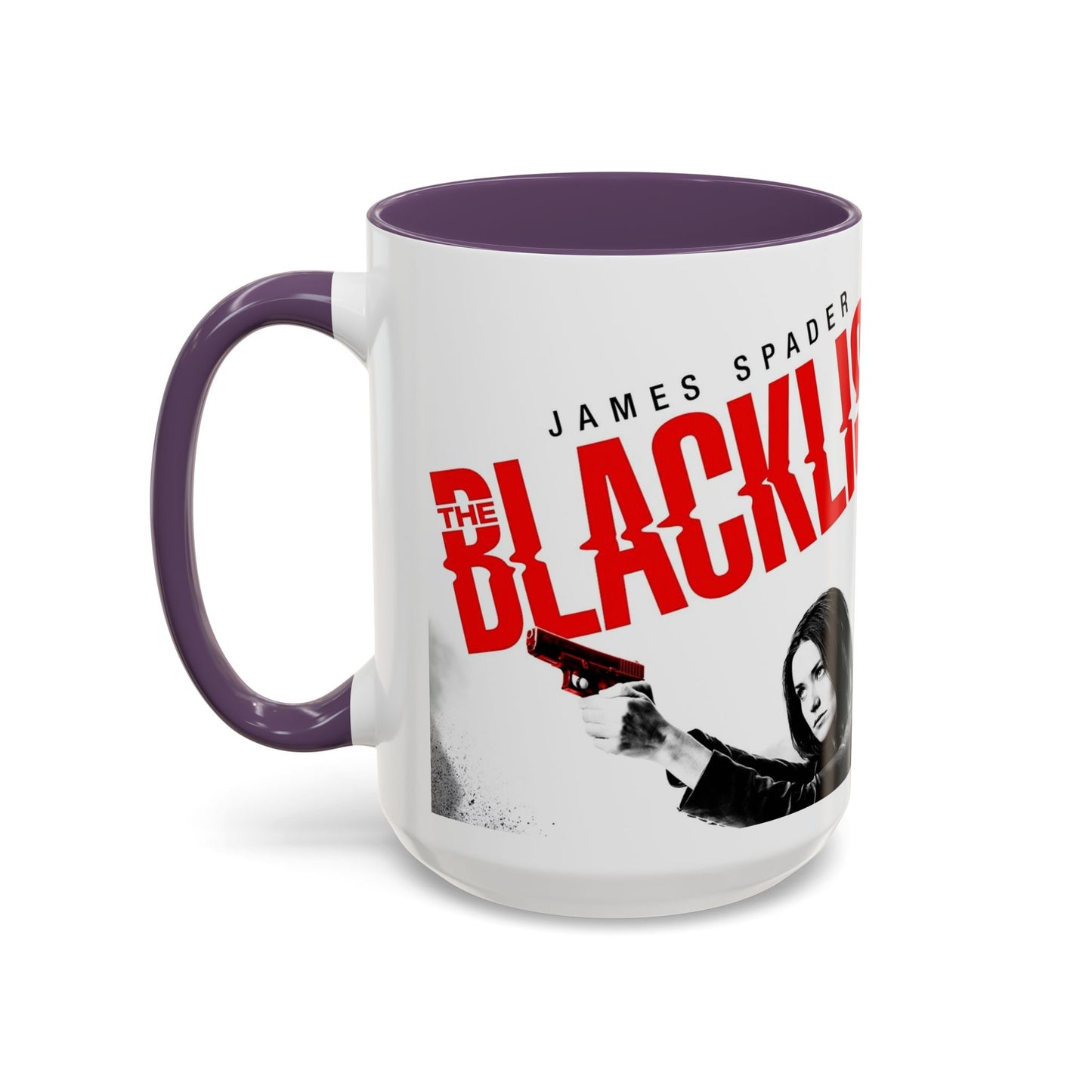 Blacklist-Inspired Accent Coffee Mug - 11oz & 15oz - Perfect Gift for Fans