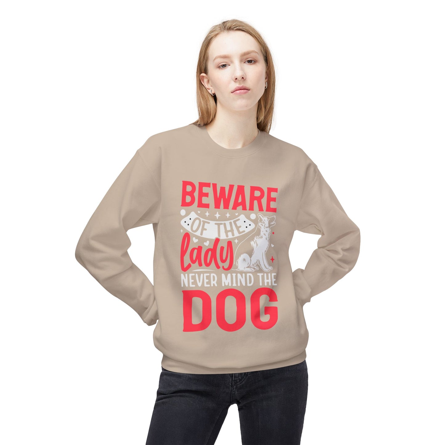 Women's Fleece Sweatshirt German Shepherd Lover