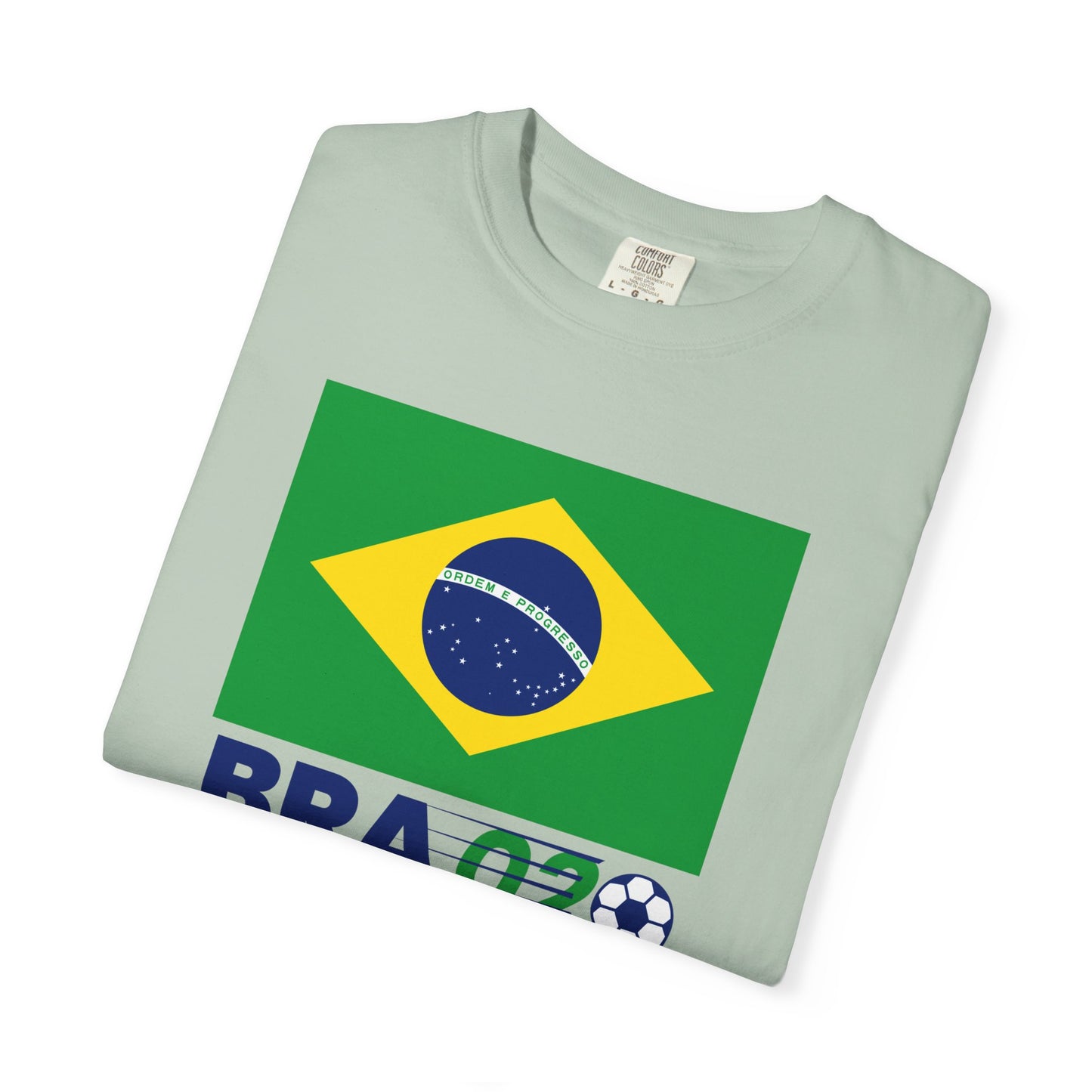 Unisex Sporty Summer Vibe Brazil Soccer T-Shirt