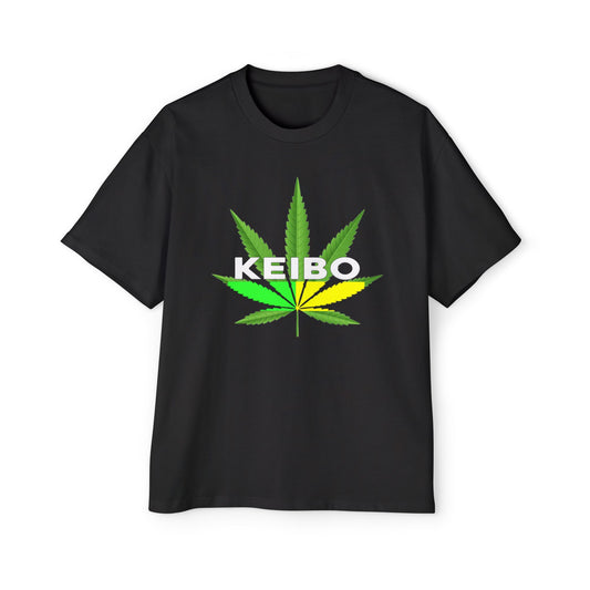 Men's Cannabis Oversized Tee - KEIBO Brand Design