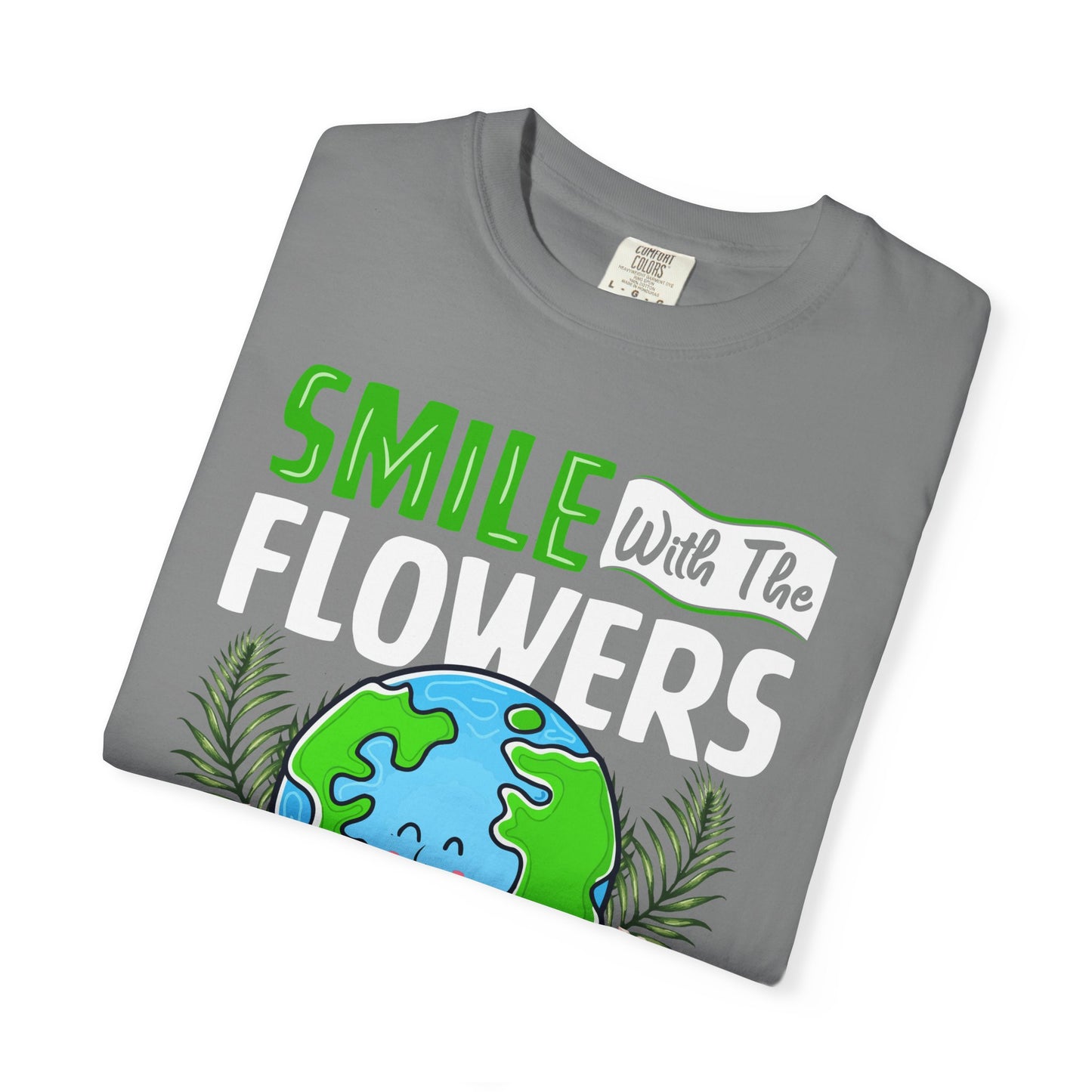Women's T-Shirt Smile with the flowers