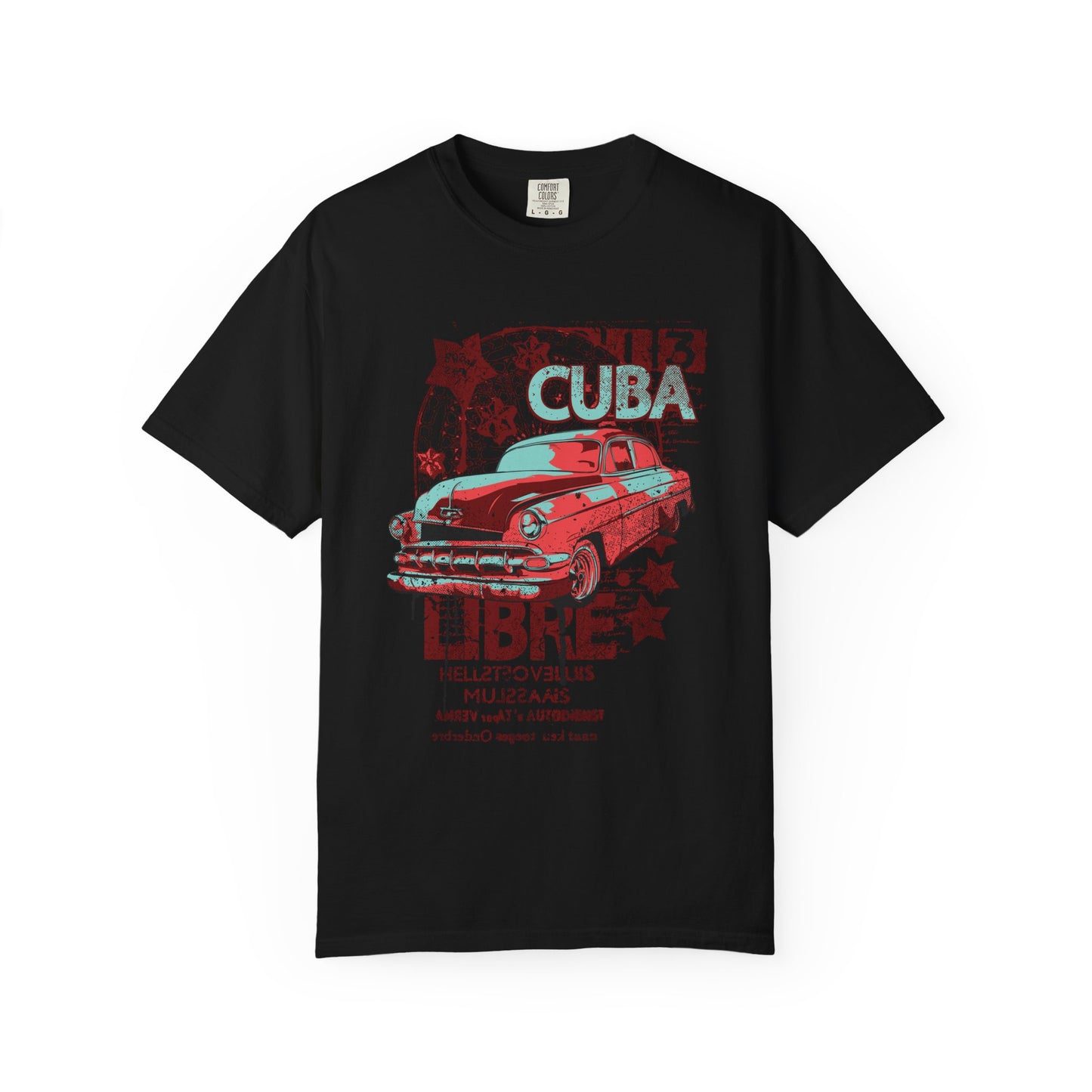 Vintage Car Graphic Retro Cuba Libre Unisex T-Shirt - Classic Automotive Style