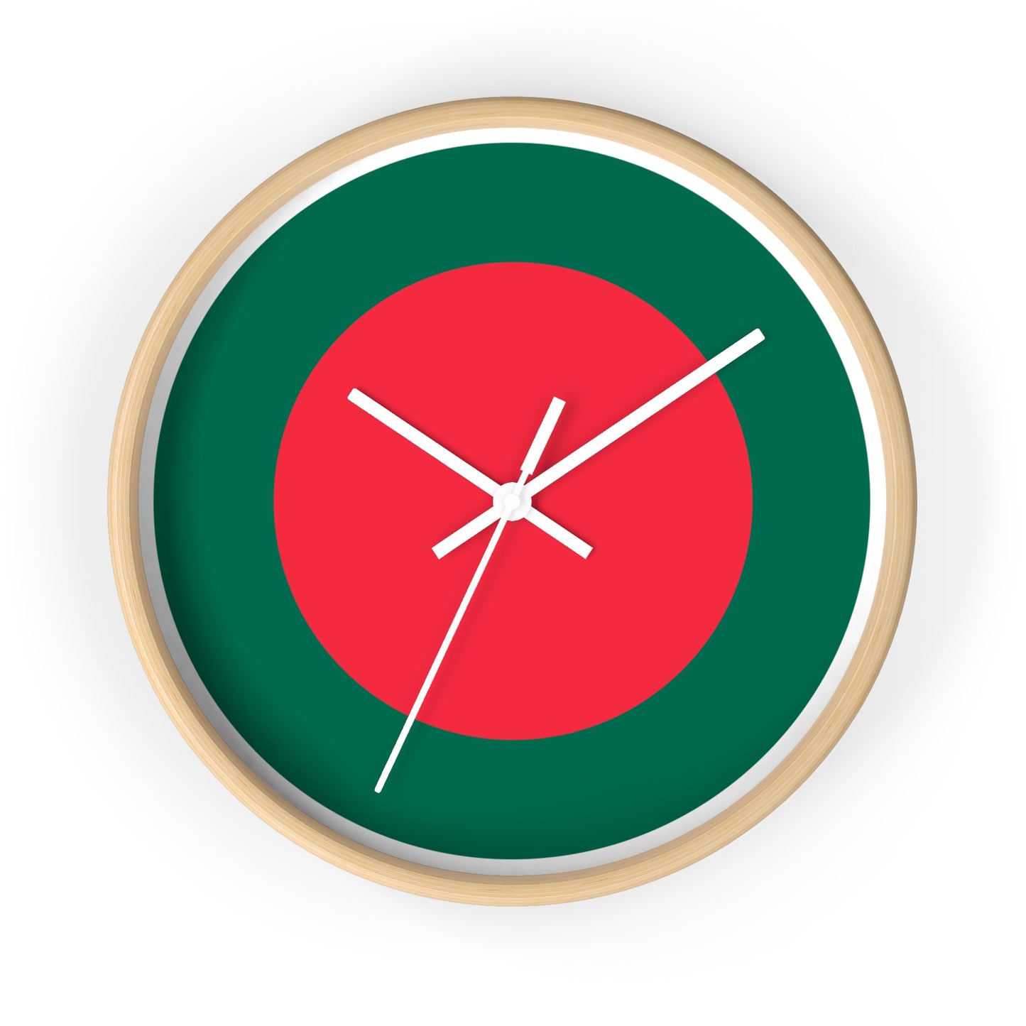 Bangladesh Flag Wall Clock - Perfect for Home Decor and Gifts