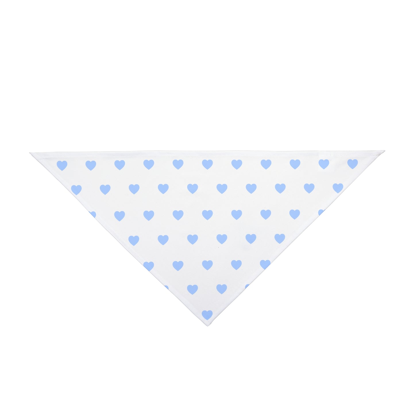Love Heart Pattern Pet Bandana - Cute Puppy Accessory