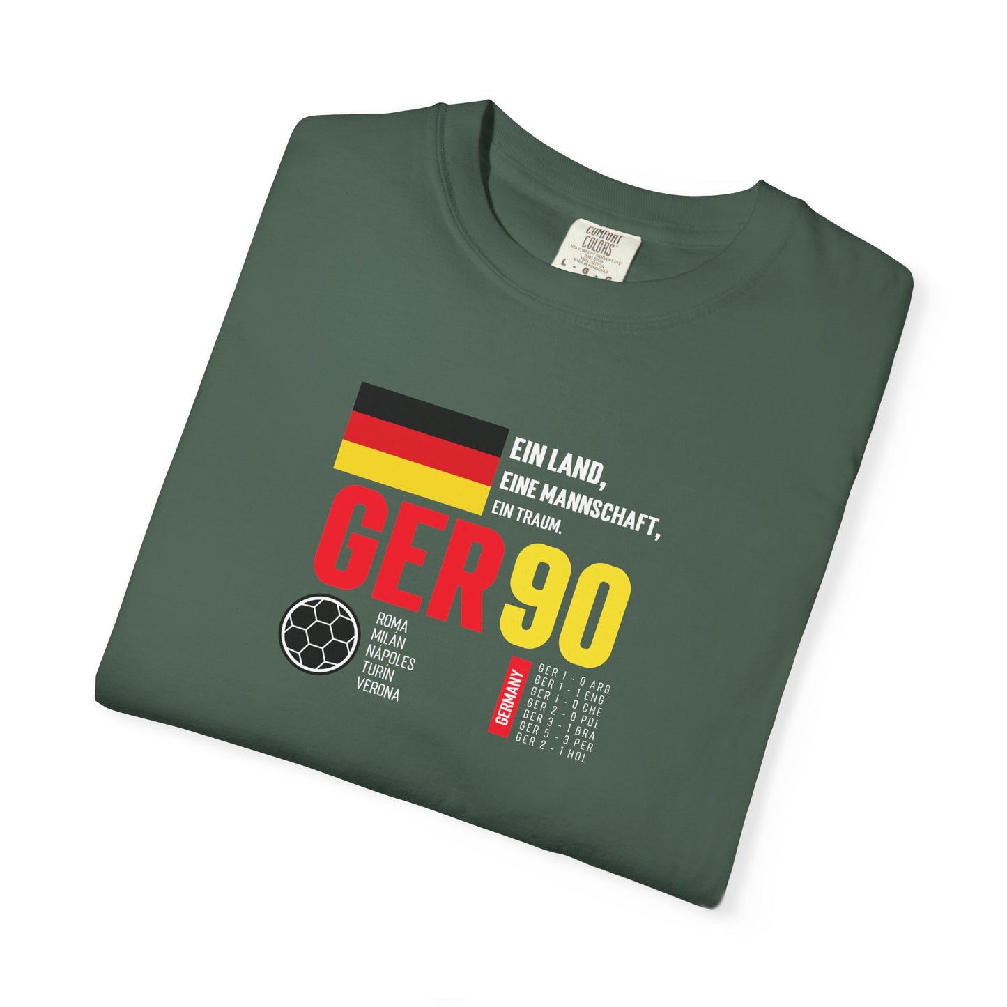 Unisex T-Shirt Vintage German Soccer for Fans