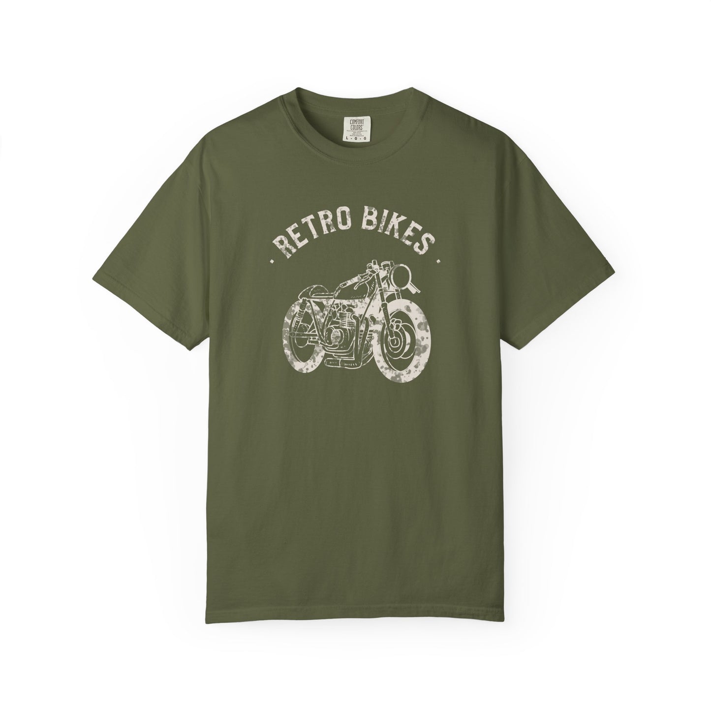Men Retro Bikes T-Shirt Vintage Motorcycle Graphic Tee