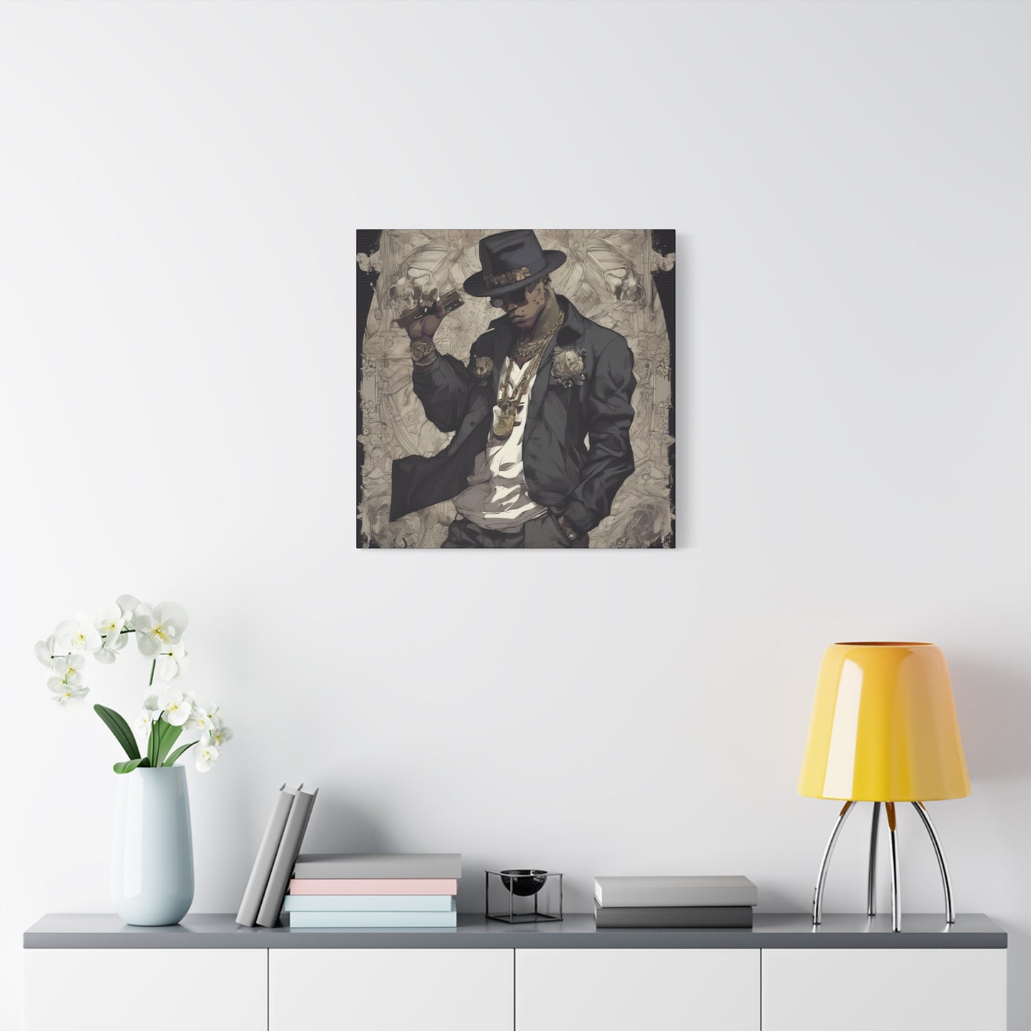 Stylish Matte Canvas Art - Urban Vibe Decor for Trendsetters