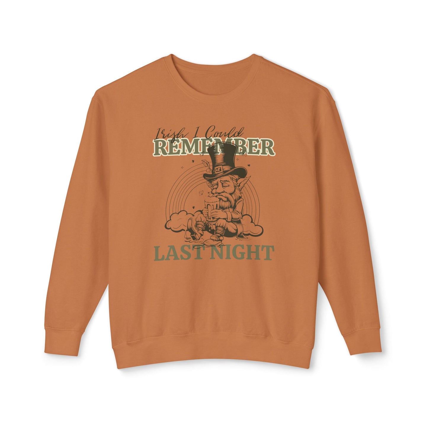 Men's St. Patrick Day Sweatshirt - Fun Party Vibes