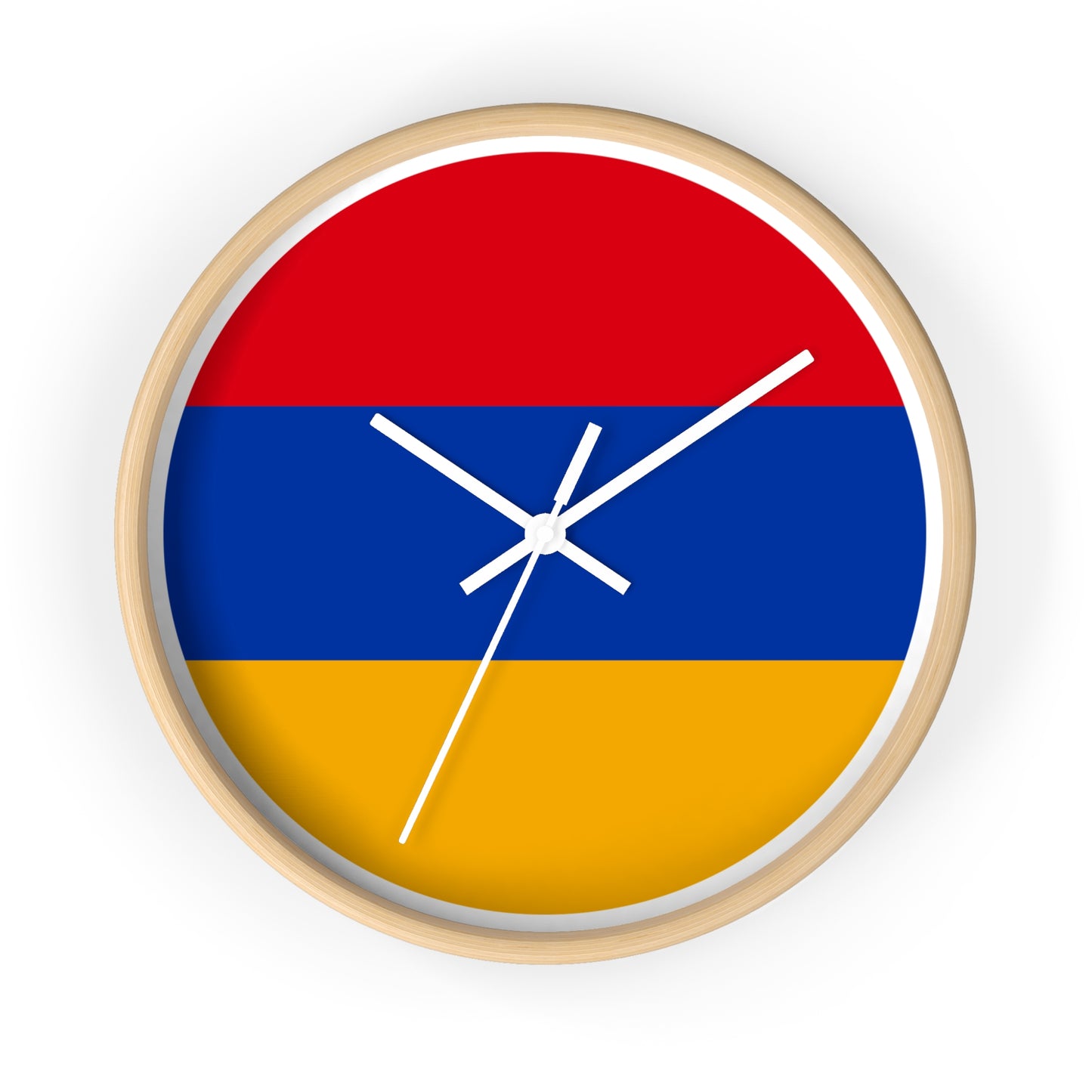 Armenian Flag Wall Clock - Vibrant Home Décor for National Pride