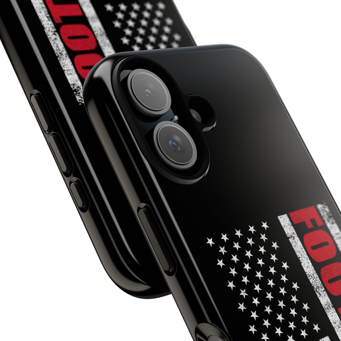 Football American Flag Phone Case - Tough Cases for Fans
