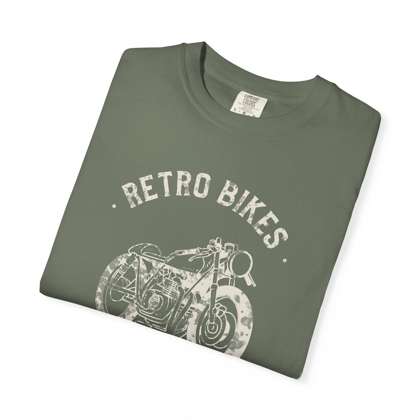Men Retro Bikes T-Shirt Vintage Motorcycle Graphic Tee