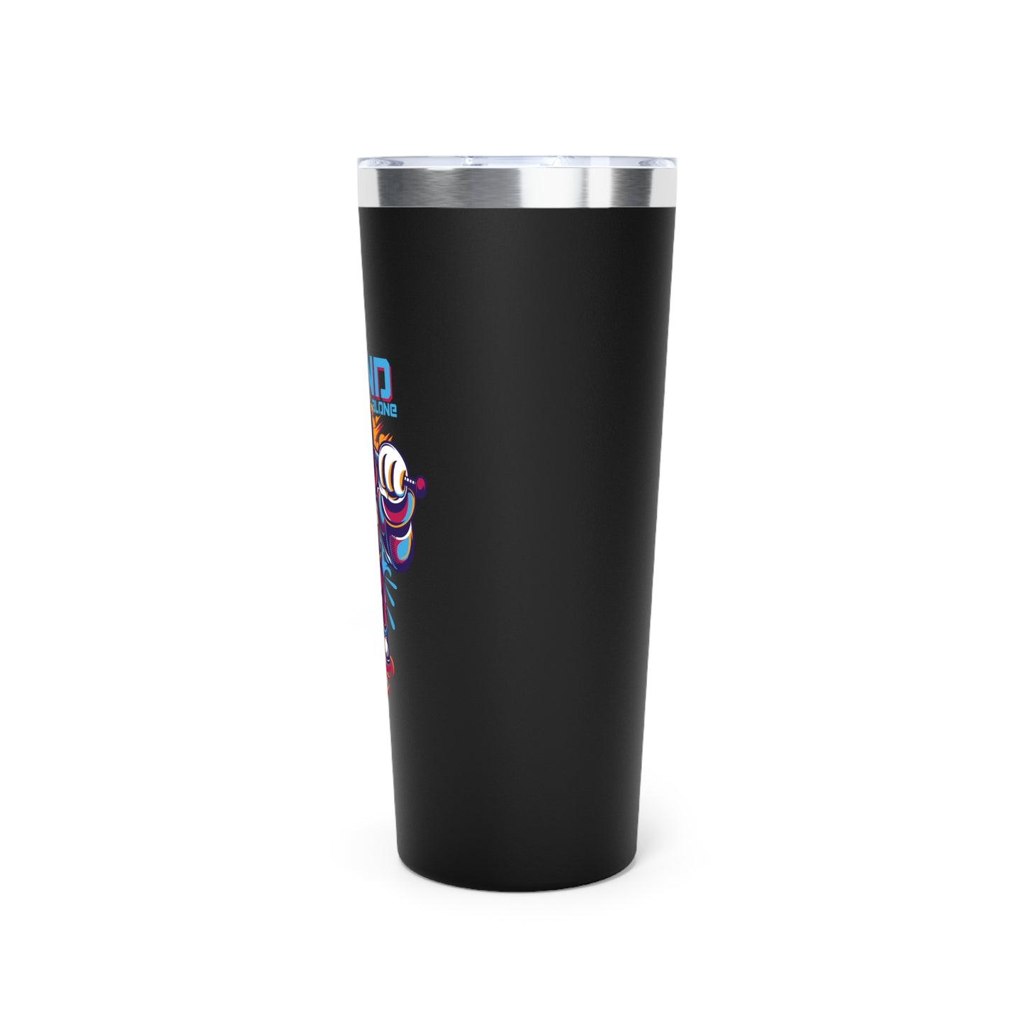 Stand Alone Copper Vacuum Insulated Tumbler - 22oz Fun Travel Mug
