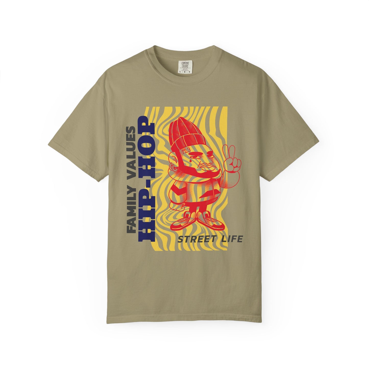 Men's Hip-Hop Family Values T-Shirt Street Life Inspired Graphic