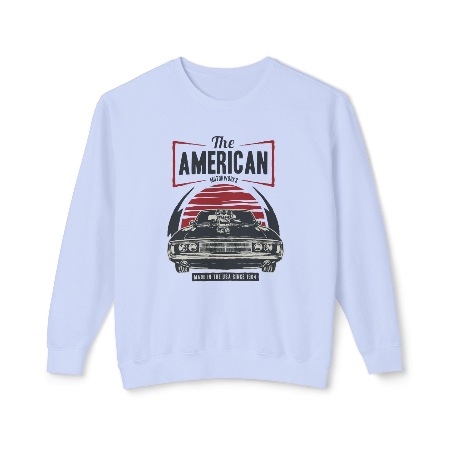 Men's Sweatshirt "The American Muscle Car"