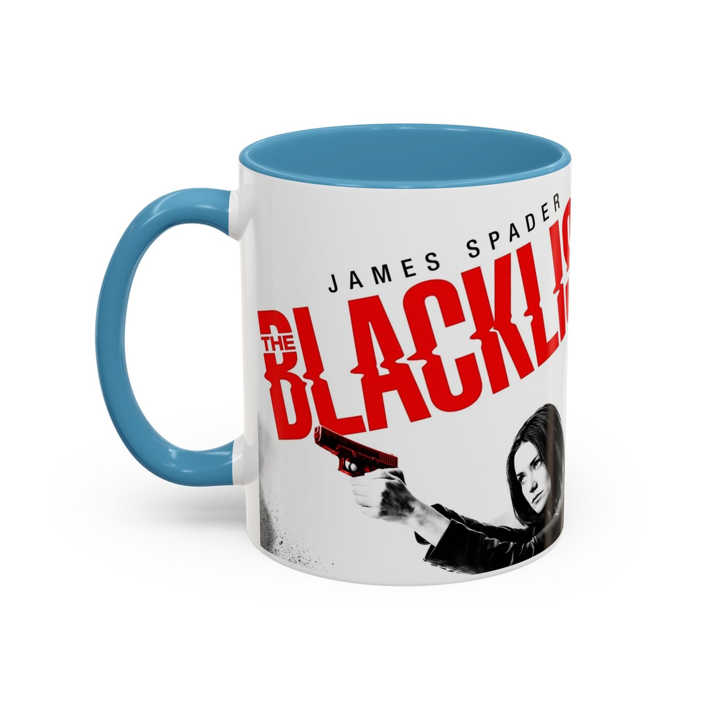 Blacklist-Inspired Accent Coffee Mug - 11oz & 15oz - Perfect Gift for Fans